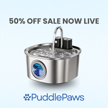 PuddlePaws - Wireless Automatic Pet Water Fountain